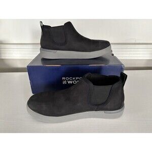 Rockport Women's Parissa Work Classic Work Slip-On RK646 7 Wide, Black